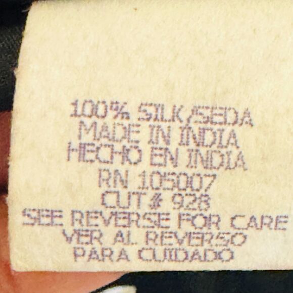 VTG Black Tie Silk Marina  Beaded Sequence Jacket ‎ XL/1X Beautiful! - Picture 8 of 12